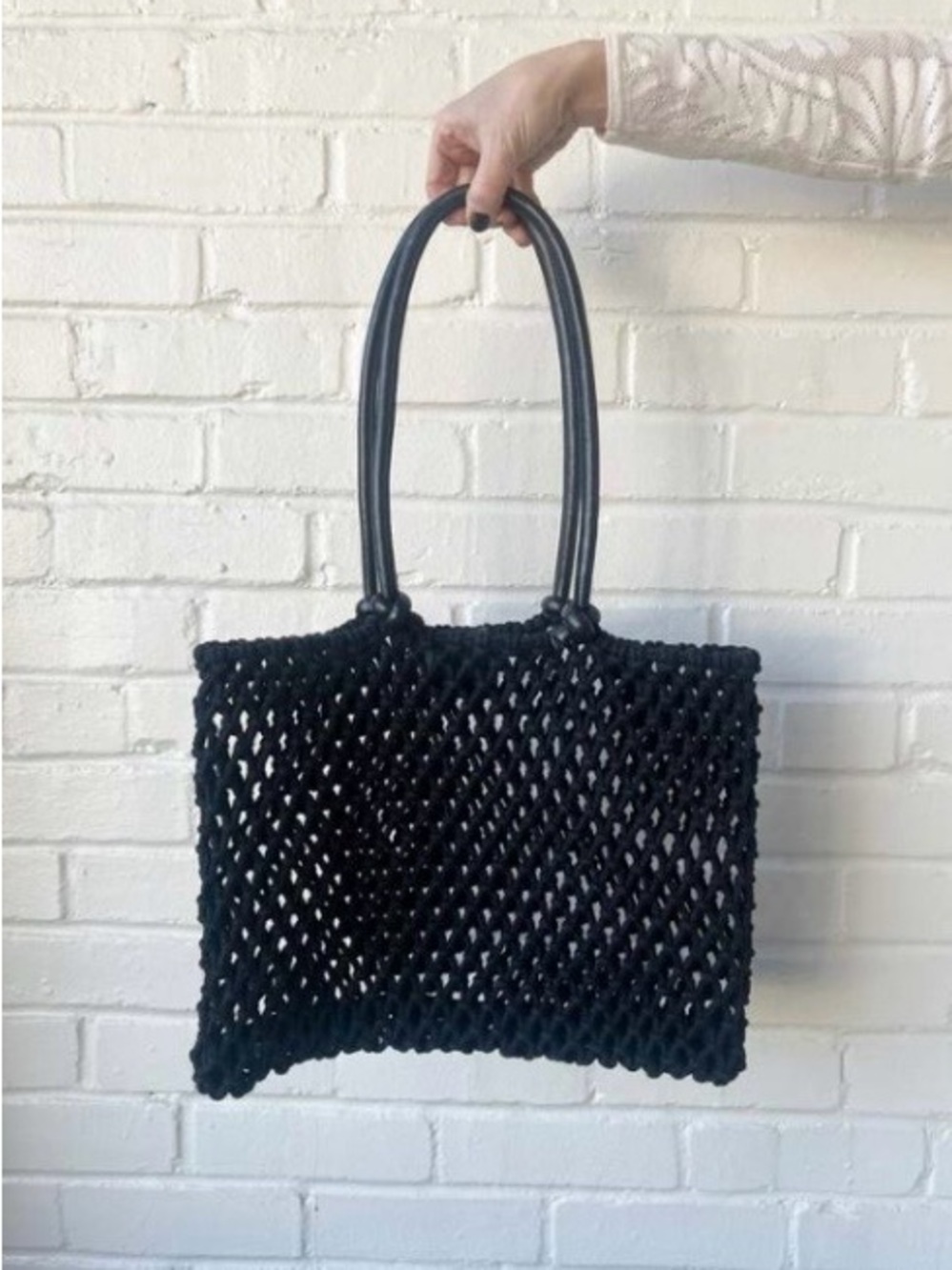 Clare V black Sandy Tote